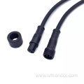 Ip67 Male To Female Spiral Extension Connector Cable